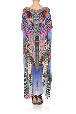 Camilla Love On The Wing Round Neck Kaftan Size 10 for rent on The Volte - image 5