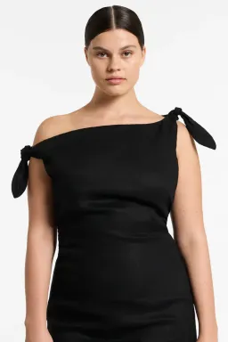 Sir The Label Bettina Off Shoulder Dress In Black Size 12 for rent on The Volte - image 7