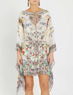 Camilla Time After Time Short Kaftan With Sheer Sleeves Size 10 for rent on The Volte - image 3