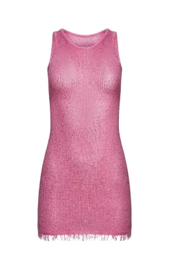 Asta Resort Natalia Mini Dress Pink Size S/Au 6 for rent on The Volte - image 3