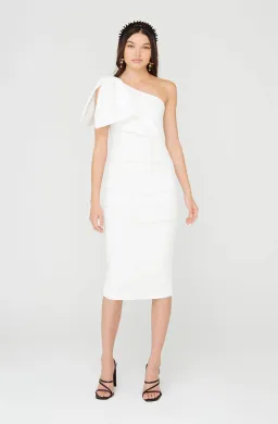 Sheike Verona Dress White  Size 14  for rent on The Volte - image 5