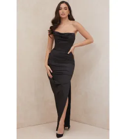 House of Cb Adrienne Dress Black  for rent on The Volte - image 1