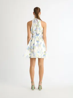 Sheike Blue Bell Mini Dress Floral Size 14 for rent on The Volte - image 4