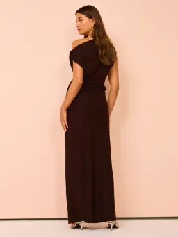Camilla & Marc Annalise Maxi Dress Chocolate Brown Size 10  for rent on The Volte - image 2