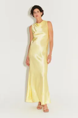 Hansen and Gretel Emmery Dress Lemon Size XS / AU 6 for rent on The Volte - image 7