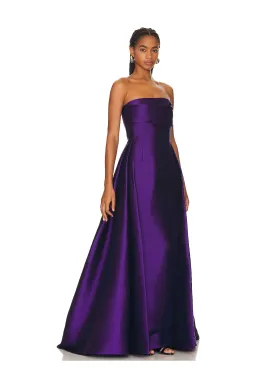Solace London The Tiffany Maxi Dress Purple Size 10 for rent on The Volte - image 2