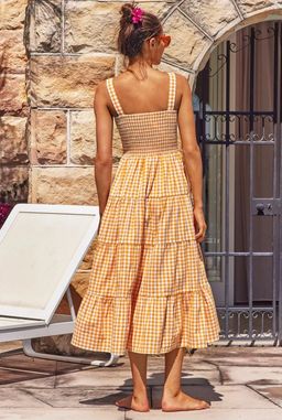 Savannah Dress (apricot) for rent on The Volte - image 4