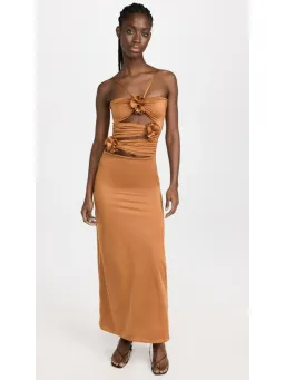 Maygel Coronel Veranera Dress in Orange Size AU 6 for rent on The Volte - image 1