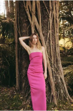 Manning Cartell Amplify Strapless Dress Boungavilla Size AU 6  for rent on The Volte - image 4