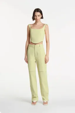 Sir the Label Set - Esther Structured Bodice & Pants Set in Pistachio Size 1 / AU 8 for rent on The Volte - image 4