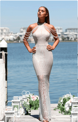 Portia & Scarlett Lily Gown Size 10 for rent on The Volte - image 3