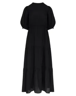 Sir The Label Indre Open Back Midi Dress Black Size 1 / AU 8 for rent on The Volte - image 5