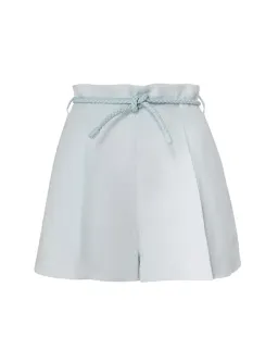 Zimmermann Natura Oversized Shirt in Size 0P / AU 6 and Short in Size 1 / AU 10 Set Mint  for rent on The Volte - image 5