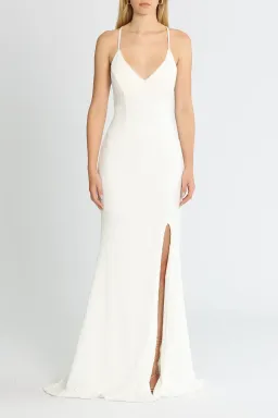 Tania Olsen India Gown in White Size 12 for rent on The Volte - image 1