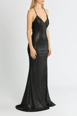 Tania Olsen India Gown in Black Size 14 for rent on The Volte - image 2