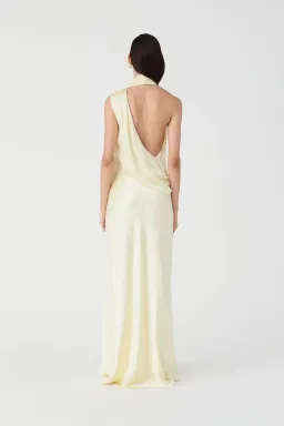 Misha Costantina Gown Soft Gold Size 12 for rent on The Volte - image 2