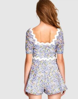 Alice McCall Lady Playsuit Blue Size 8 for rent on The Volte - image 2