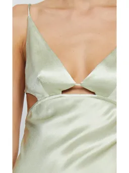 Bec & Bridge Indi Strappy Maxi Dress in Honeydew Size AU 6 for rent on The Volte - image 4