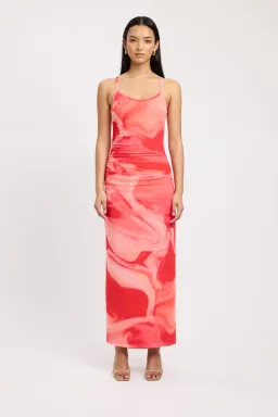 Kookai Haven Slip Dress Strawberry Size 10 for rent on The Volte - image 1