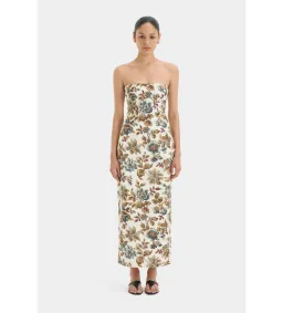 Sir the Label Eleanora Column Dress Viola Print Size 1 /Au 8 for rent on The Volte - image 1
