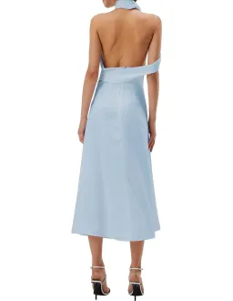 MISHA Della Midi Dress Sky Blue Size 6/XS for rent on The Volte - image 3