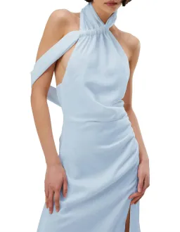 MISHA Della Midi Dress Sky Blue Size 6/XS for rent on The Volte - image 4