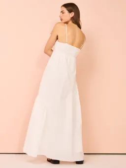 Suboo Bentley Empire Maxi Dress White Size 8 for rent on The Volte - image 2