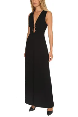 Zimmermann Baton Jumpsuit Black Size 10 for rent on The Volte - image 1