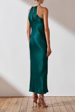 Shona Joy Giselle Bias Dress Green Size 8 for rent on The Volte - image 3