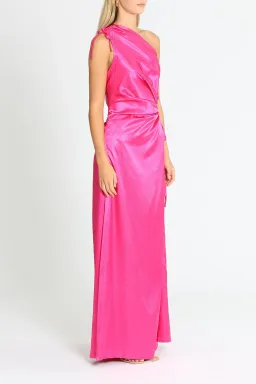 Sonya Nour Fuchsia Maxi Dress Size 14 for rent on The Volte - image 2