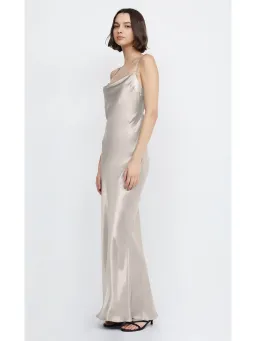 Bec & Bridge Malia Maxi Dress Smoke Taupe Size AU 10 for rent on The Volte - image 2