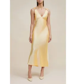 Acler Wycombe Midi Dress Buttermilk Size 12 for rent on The Volte - image 1