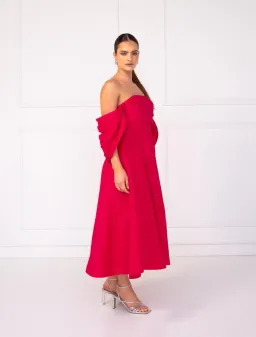 Talulah Dahlia Midi Dress Pink Size 14 for rent on The Volte - image 2