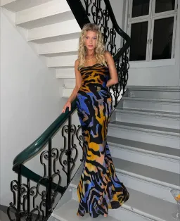 Rat & Boa Fabienne Maxi Dress in Multi Size Small / AU 8 for rent on The Volte - image 1