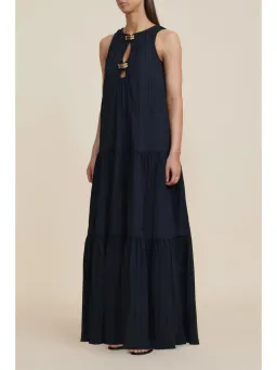 Acler Conara Maxi Dress in Black Size AU 14 for rent on The Volte - image 2
