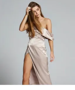 Maurie & Eve Noa Dress in Mushroom Size XS / AU 6 for rent on The Volte - image 2