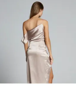 Maurie & Eve Noa Dress in Mushroom Size XS / AU 6 for rent on The Volte - image 3