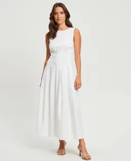 Reux Kendrick Dress White Size 10 for rent on The Volte - image 1