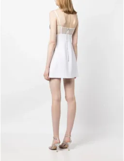 Rachel Gilbert Hartley Mini Dress Ivory Size 3/AU12 for rent on The Volte - image 4