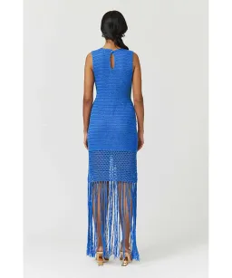 Suboo Elvira Crochet Dress Blue Size 6 for rent on The Volte - image 3