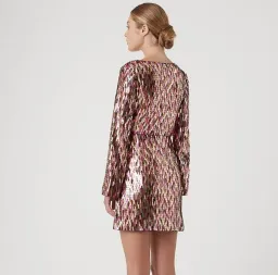 Rachel Gilbert Lilika Mini Dress Multi Size 5 / AU 16 for rent on The Volte - image 4