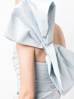 Rachel Gilbert Olive Gown Ice Blue 16 (Aus 16) for rent on The Volte - image 3