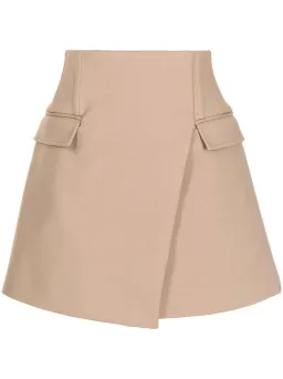 Dion Lee Frame Mini Skirt in Camel Size 6 for rent on The Volte - image 3