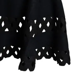 Emporio Armani  Madonna Cutout A Line Dress Black Size IT 40 / AU 12 for rent on The Volte - image 10