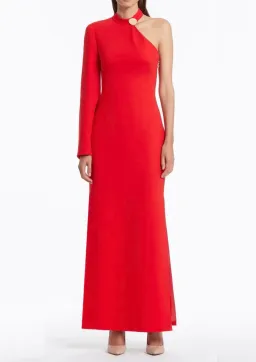 Carla Zampatti Hollywood Gown Red Size 8 for rent on The Volte - image 1