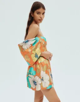 Alemais Piato Sculpt Mini Dress Multi Size 8 for rent on The Volte - image 4