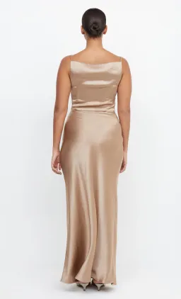 Bec & Bridge The Dreamer Maxi Dress Golden Size 10 for rent on The Volte - image 2