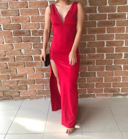 Amy Taylor Arias Red dress Size AU 6 for rent on The Volte - image 1