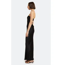 Bec & Bridge Moon Dance Strapless Dress in Black Size AU 6 for rent on The Volte - image 3