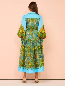 Alemais Sofie Shirtdress In Multi Size AU 12 for rent on The Volte - image 4